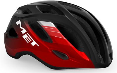 MET Idolo Helmet - Black Metallic Red, Black Metallic Red